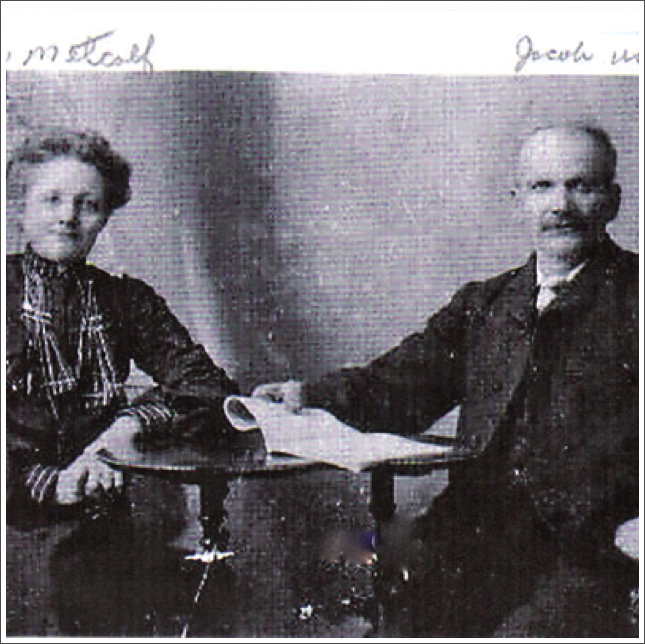 Jacob Udell,son of Joseph Udell and Rebecca Sampson, and Ester Metcalfe